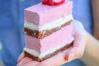 Plant-Based Strawberry Vanilla Cheesecake Delights