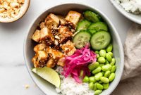 Peanut Tofu Power Bowls