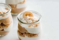 Decadent Vegan Banana Cream Parfaits