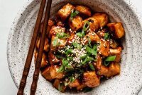 Crispy General Tso Tofu At Home