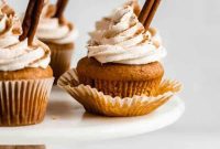 Cozy Vegan Pumpkin Spice Latte Cupcakes