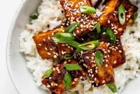 Zesty Crispy Tofu Sheet Pan Delight