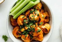Buffalo Cauliflower Bites