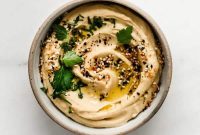 Everything Bagel Seasoned Hummus