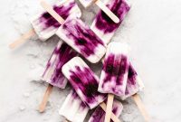 Blueberry Bliss Greek Yogurt Pops