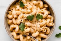 Korean Fusion Vegan Mac and Cheese