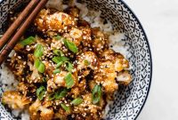 Spicy Peanut Kung Pao Cauliflower