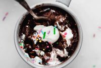 Fudgy Vegan Chocolate Mug Cake