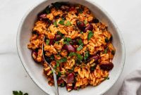 Classic Spanish Red Beans and Rice