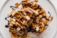 Snickers Banana Bliss Waffles