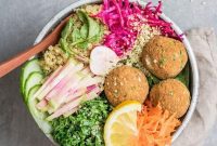 Authentic Turkish Lentil Kofte Bowls
