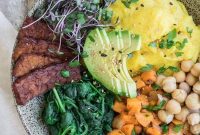 Plant-Powered Tempeh Bacon Breakfast Bowl