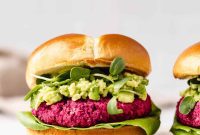Vibrant Vegan Beet Burgers