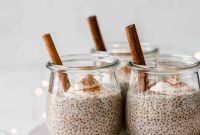 Festive Eggnog Chia Pudding