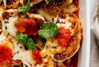 Golden Cauliflower Parmesan Bake