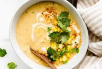 Creamy Vegan Corn Chowder