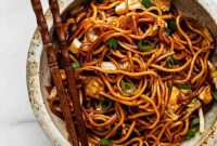 Indonesian Fried Noodles Mie Goreng