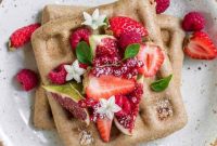 Wholesome Vegan Buckwheat Waffles