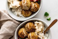 Quick Oven-Baked Falafel Bowls