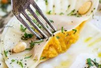 Sweet Squash Ravioli, Garlic Kissed
