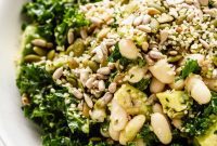 Hearty Kale and White Bean Power Bowl