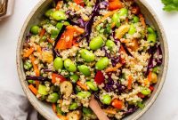 Wholesome Quinoa Edamame Crunch Bowl