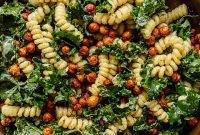 Caesar’s Hearty Kale Pasta