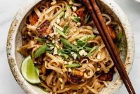Savory Tofu Pad Thai