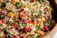 Vibrant Roasted Vegetable Quinoa Salad