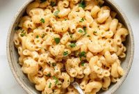 15-Minute Cottage Cheese Mac & Cheese Delight