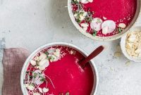 Hearty Vegan Beet Potato Leek Soup