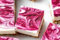 Decadent Vegan Raspberry Cheesecake Bars