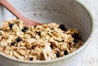 Blueberry Maple Vanilla Bean Granola