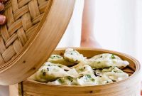 Decadent Edamame and Truffle Dumplings
