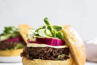 Southwest Quinoa Black Bean Burgers