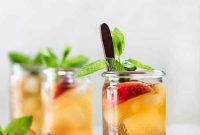 Peach Cold Brew Refresher