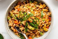 Savory Vegan Tofu Fried Rice