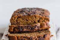 Rustic Rye Banana Bread with Dark Chocolate Chunks