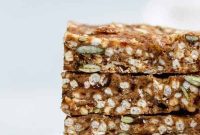 Crispy Quinoa Nut Bars