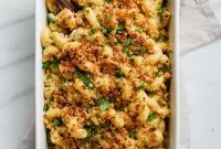 Creamy Plant-Based Jalapeño Popper Mac & Cheese