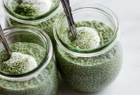 Vibrant Matcha Chia Pudding