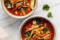 Smoky Plant-Powered Tortilla Soup