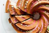 Ruby Glazed Orange Cardamom Bundt