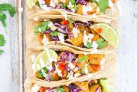 Spicy Thai Red Curry Tofu Tacos