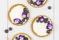 Rustic Blueberry Granola Tarts