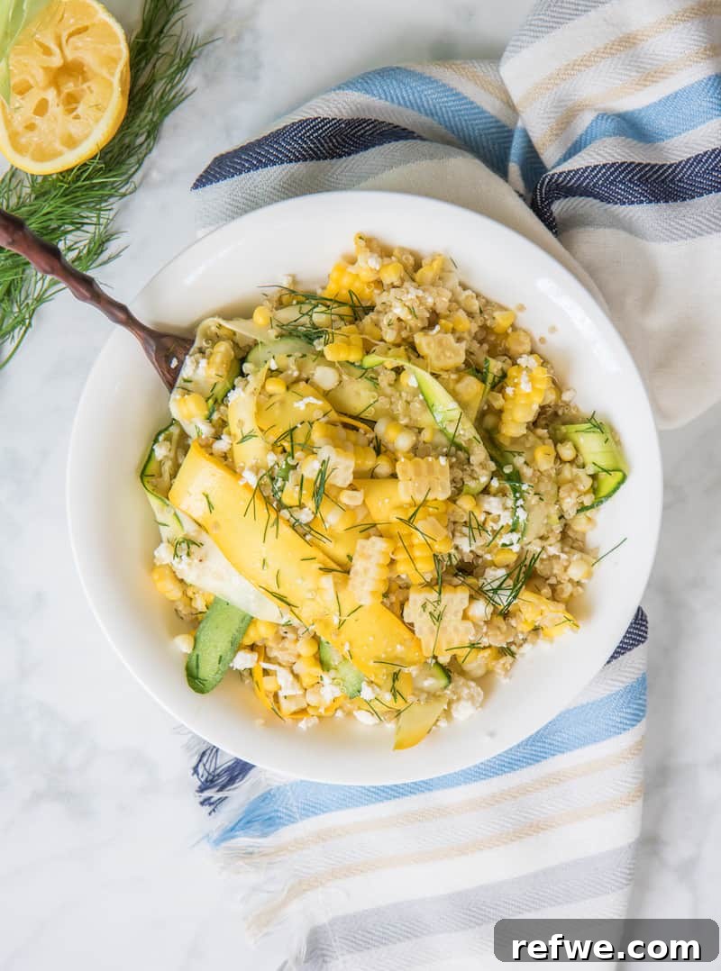 Sun-Kissed Squash Salad with Aromatic Herb Drizzle 3 Close-up of fresh green and yellow zucchinis