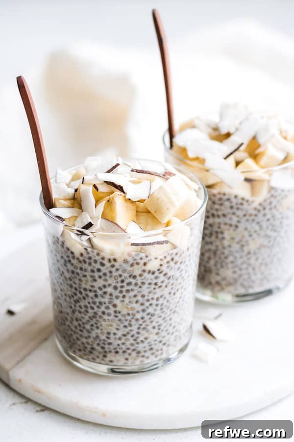 Mastering Plant-Based Protein 5 Banana cream pie chia pudding