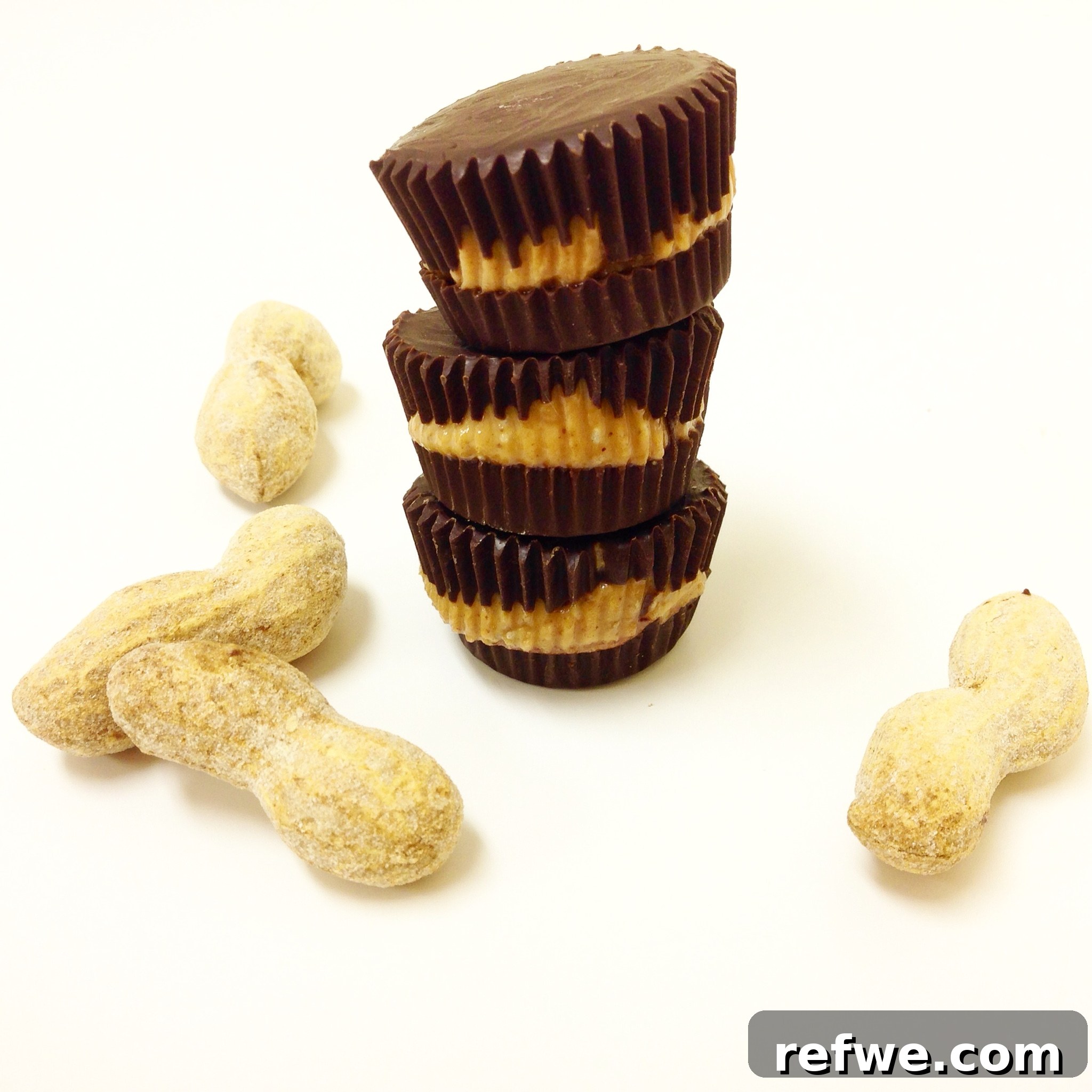 Wholesome Chia Peanut Butter Cups 2 Delicious Clean Eating Chia Peanut Butter Cups - a healthy homemade dessert