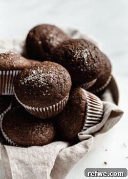 A stack of healthy gingerbread muffins on a plate
