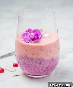 Detox Dragonfruit Chia Cups